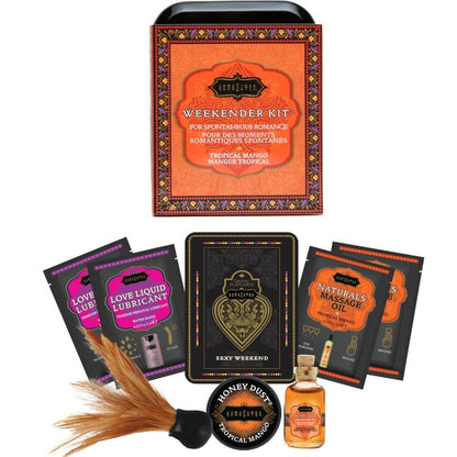 KAMASUTRA - WEEKENDER KIT IN LATTA MANICO TROPICALE