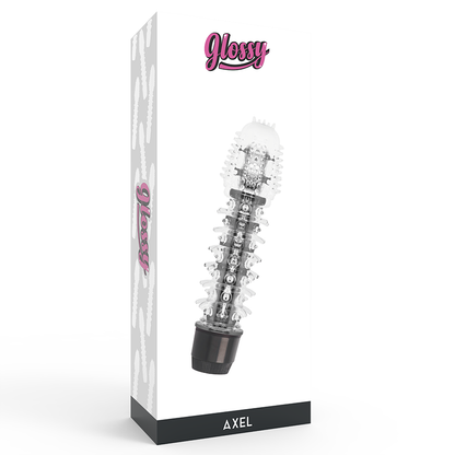 GLOSSY - VIBRATORE AXEL NERO - GLOSSY | Lingerie Harness Boutique