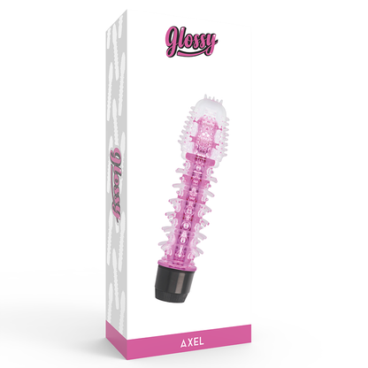 GLOSSY - VIBRATORE AXEL ROSA - GLOSSY | Lingerie Harness Boutique