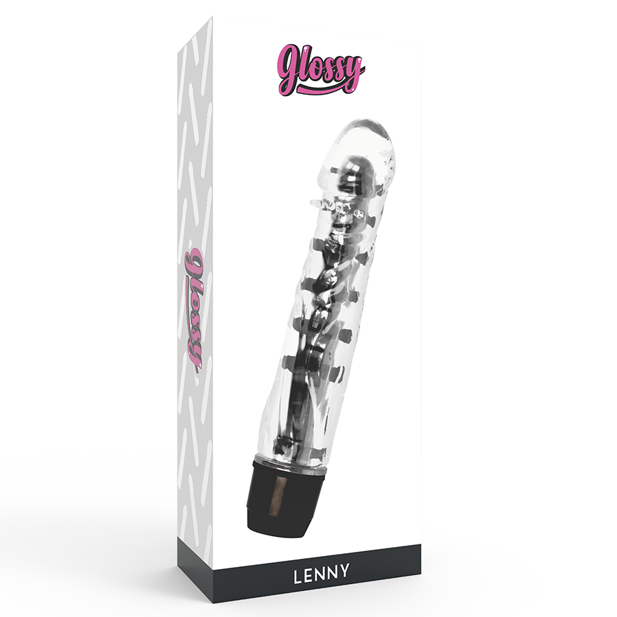 GLOSSY - LENNY VIBRATORE NERO - GLOSSY | Lingerie Harness Boutique