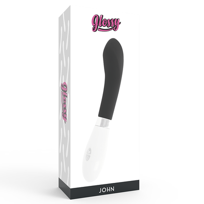 GLOSSY - JOHN VIBRATORE NERO - GLOSSY | Lingerie Harness Boutique