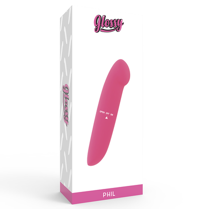 GLOSSY - PHIL VIBRATORE ROSA - GLOSSY | Lingerie Harness Boutique