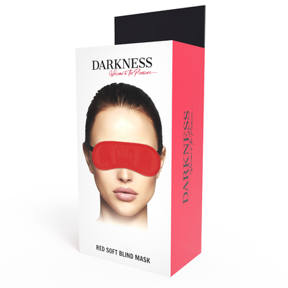 DARKNESS - MASCHERA ROSSA LISCIA