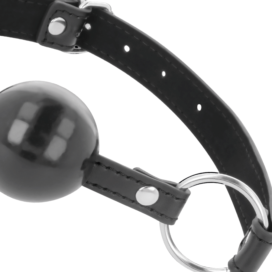 DARKNESS - BALL GAG NERA - DARKNESS BONDAGE | Lingerie Harness Boutique