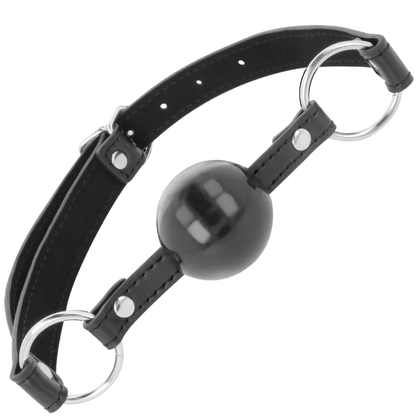 DARKNESS - BALL GAG NERA - DARKNESS BONDAGE | Lingerie Harness Boutique