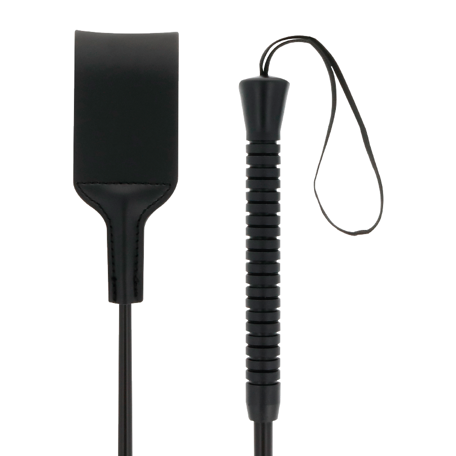 DARKNESS - FRUSTA BDSM LARGA FETISH NERA - DARKNESS SENSATIONS | Lingerie Harness Boutique