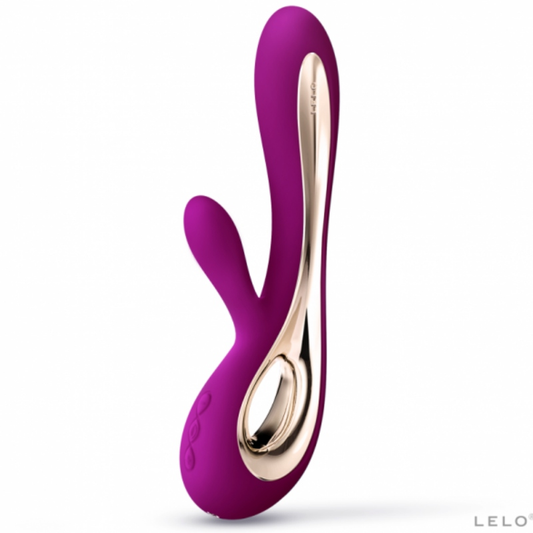 LELO - VIBRATORE SORAYA 2 RABBIT DEEP ROSE - LELO | Lingerie Harness Boutique