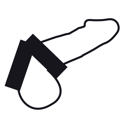 DARKNESS - DOPPIO ANELLO PER PENE FLESSIBILE - DARKNESS SENSATIONS | Lingerie Harness Boutique
