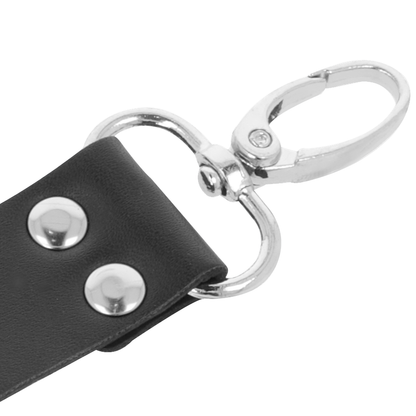 DARKNESS - MANETTE IN PELLE PER PIEDI E MANI NERE - DARKNESS BONDAGE | Lingerie Harness Boutique