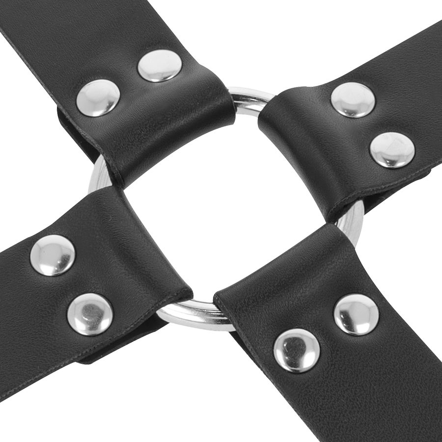 DARKNESS - MANETTE IN PELLE PER PIEDI E MANI NERE - DARKNESS BONDAGE | Lingerie Harness Boutique