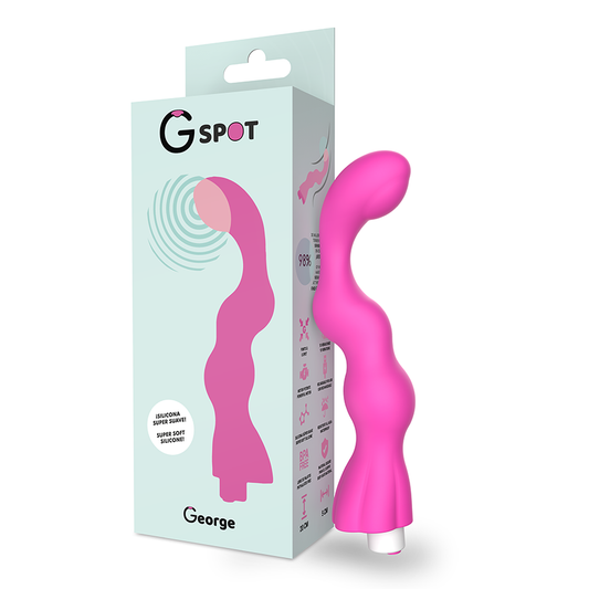 G-SPOT - GEORGE VIBRATORE GUM ROSA - G-SPOT | Lingerie Harness Boutique