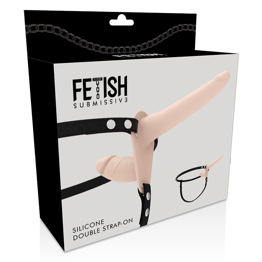 FETISH SUBMISSIVE HARNESS - DOPPIA PENETRAZIONE CARNE - FETISH SUBMISSIVE HARNESS | Lingerie Harness Boutique