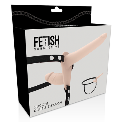 FETISH SUBMISSIVE HARNESS - DOPPIA PENETRAZIONE CARNE - FETISH SUBMISSIVE HARNESS | Lingerie Harness Boutique