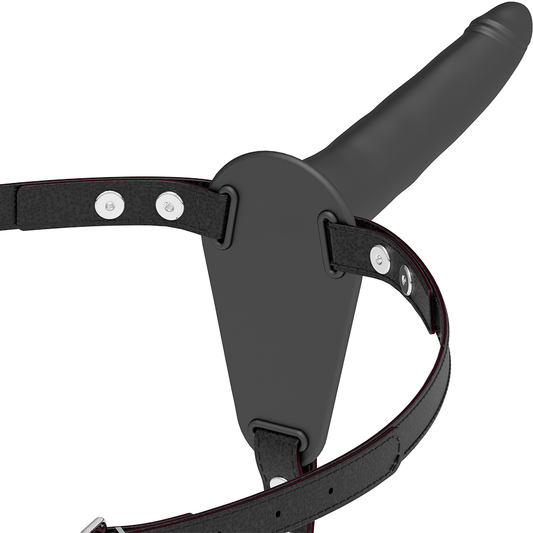 FETISH SUBMISSIVE HARNESS - SILICONE NERO 15 CM - FETISH SUBMISSIVE HARNESS | Lingerie Harness Boutique