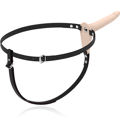 FETISH SUBMISSIVE HARNESS - VIBRATORE IN SILICONE CARNE 15 CM - FETISH SUBMISSIVE HARNESS | Lingerie Harness Boutique