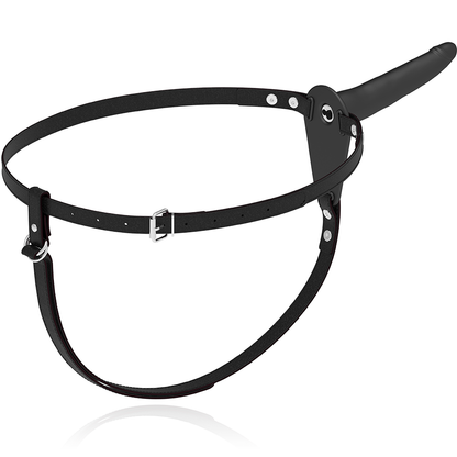 FETISH SUBMISSIVE HARNESS - VIBRATORE IN SILICONE NERO 15 CM - FETISH SUBMISSIVE HARNESS | Lingerie Harness Boutique