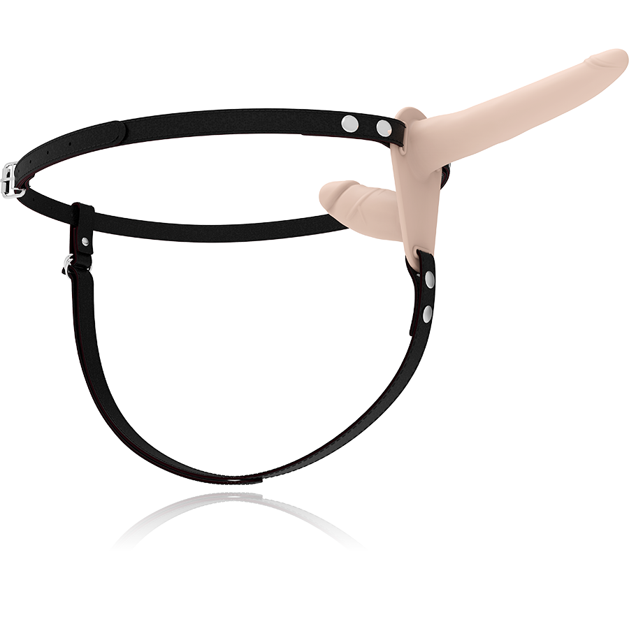 FETISH SUBMISSIVE HARNESS - VIBRATORE FLESH UP A DOPPIA PENETRAZIONE - FETISH SUBMISSIVE HARNESS | Lingerie Harness Boutique