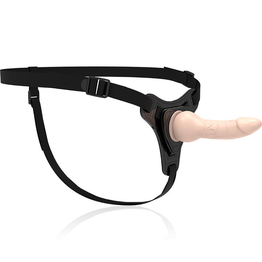 FETISH SUBMISSIVE HARNESS - SILICONE FLESH REALISTICO 16CM - FETISH SUBMISSIVE HARNESS | Lingerie Harness Boutique