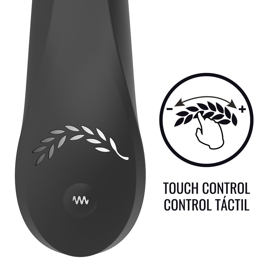 BLACK&SILVER - VIBRATORE TOUCH CONTROL KAULTZ - BLACK&SILVER | Lingerie Harness Boutique