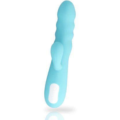 MIA - VIBRATORE ROTANTE EIFFEL BLU TURCHESE - MIA | Lingerie Harness Boutique