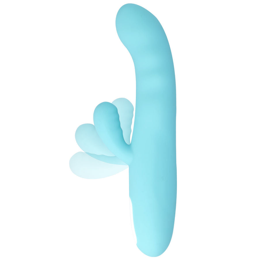MIA - VIBRATORE ROTANTE EIFFEL BLU TURCHESE - MIA | Lingerie Harness Boutique