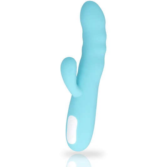 MIA - VIBRATORE ROTANTE EIFFEL BLU TURCHESE - MIA | Lingerie Harness Boutique