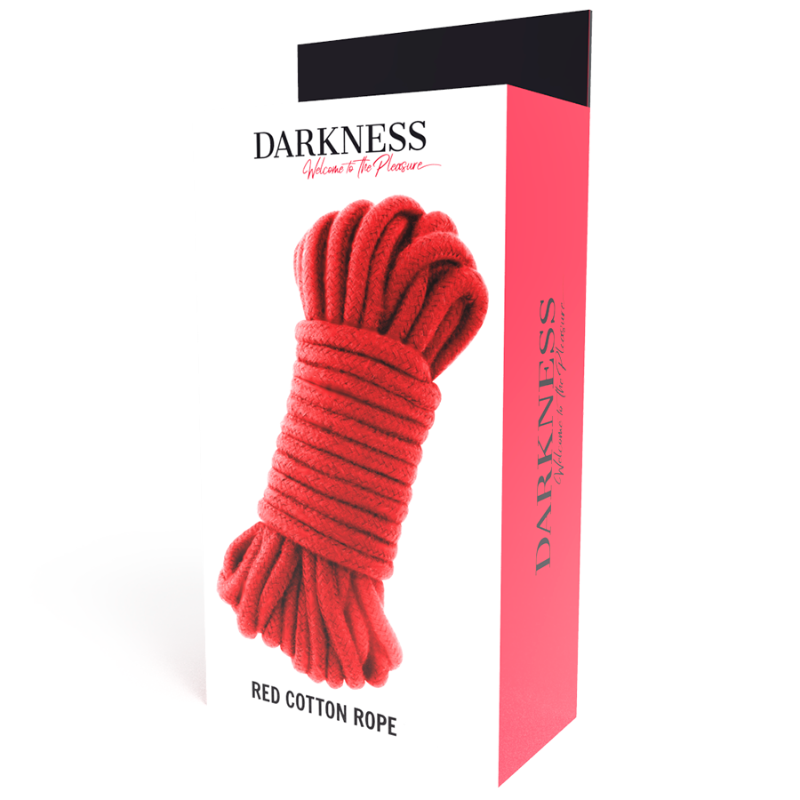 DARKNESS - CORDA GIAPPONESE 10 M ROSSO - DARKNESS BONDAGE | Lingerie Harness Boutique