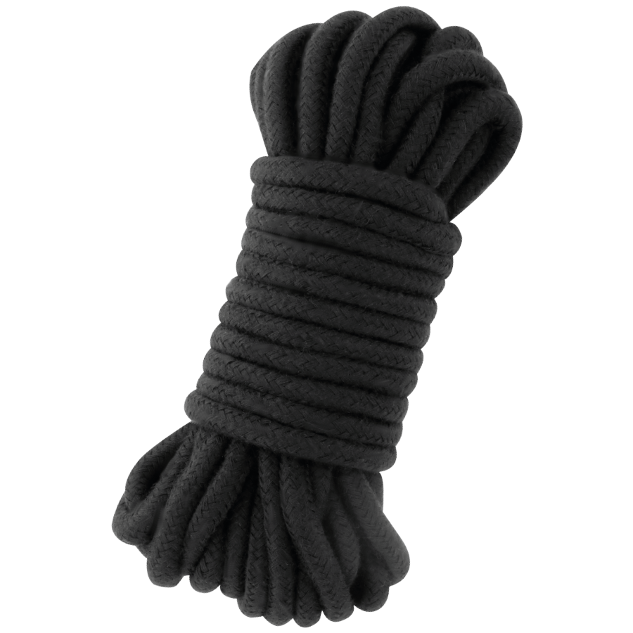 DARKNESS - CORDA GIAPPONESE 10 M NERA - DARKNESS BONDAGE | Lingerie Harness Boutique