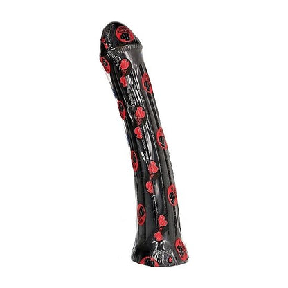 ALL BLACK - DILDO WITH PLUG 31 CM