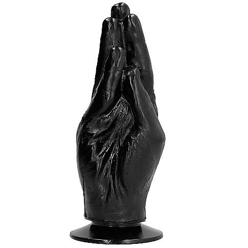 ALL BLACK - DILDO FISTING 21 CM - ALL BLACK | Lingerie Harness Boutique