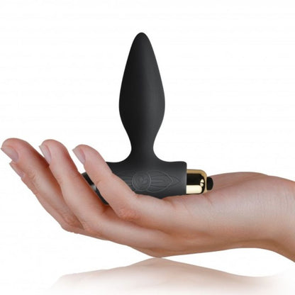 ROCKS-OFF - PETITE SENSATIONS BEGINNER BUTT PLUG - BLACK