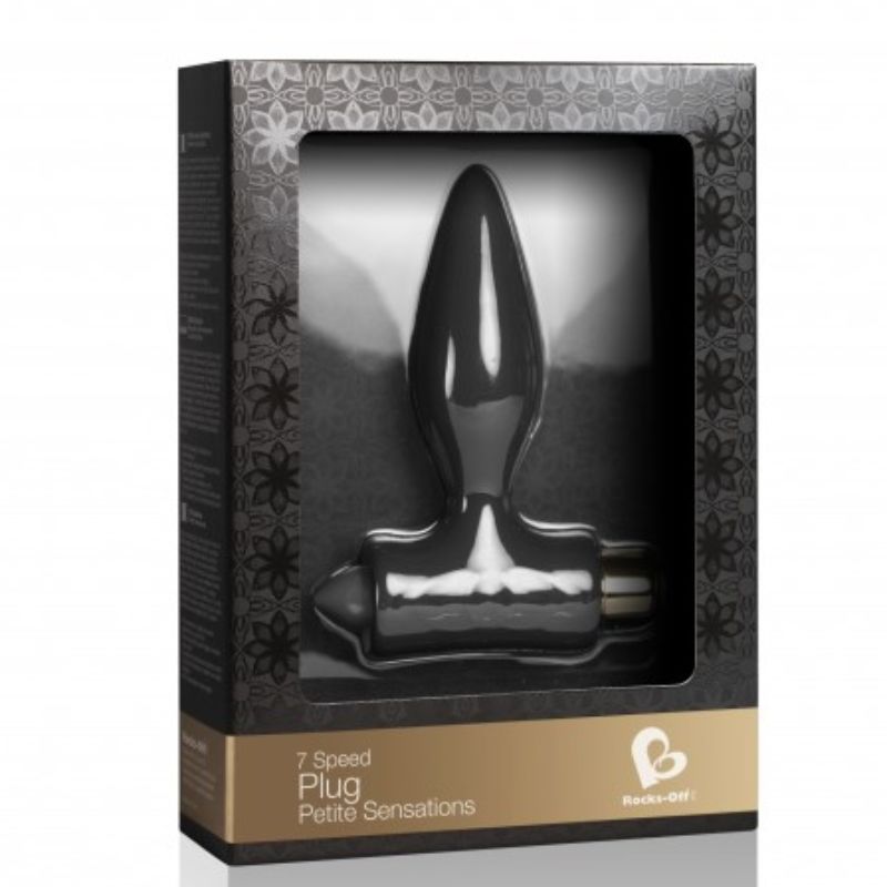 ROCKS-OFF - PETITE SENSATIONS BEGINNER BUTT PLUG - BLACK