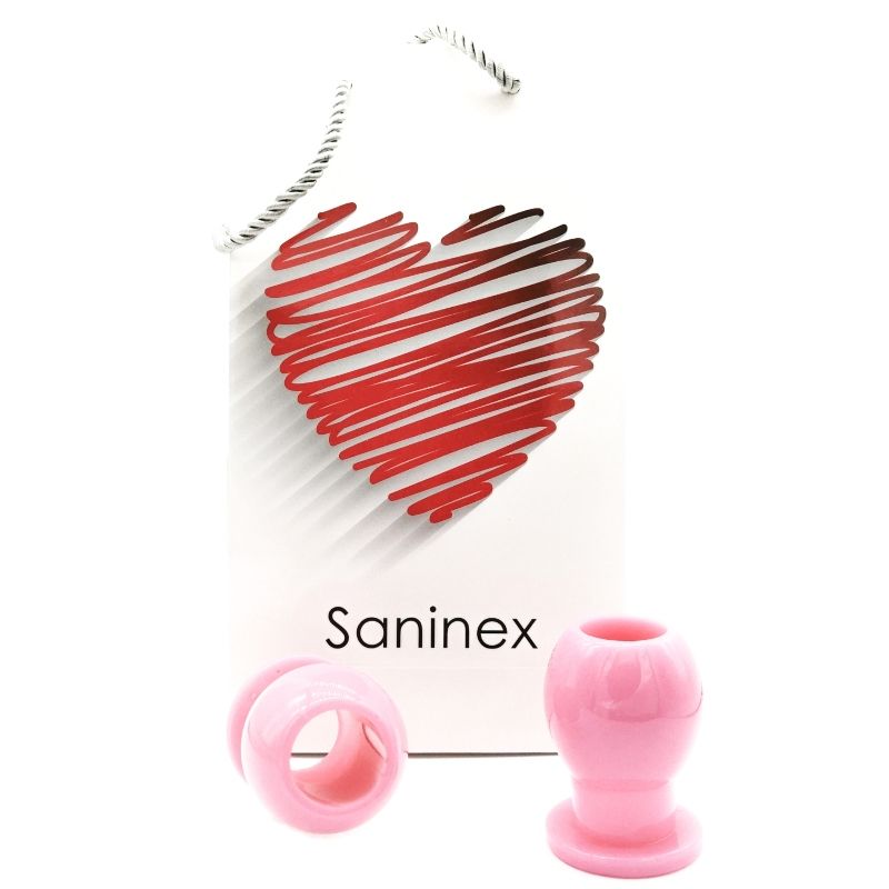 SANINEX - PINK LIAISON HOLLOW PLUG