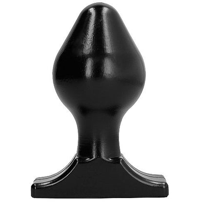 ALL BLACK - PLUG ANALE 16X8 CM - ALL BLACK | Lingerie Harness Boutique