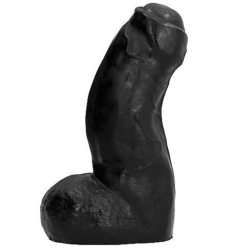 ALL BLACK - REALISTIC BLACK DONG 17 CM