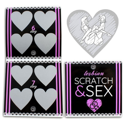 SECRETPLAY - GIOCO DI GRATTA E SESSO PER COPPIE POSIZIONI LESBICHE (ES/EN/FR/PT/DE) - SECRETPLAY 100% GAMES | Lingerie Harness Boutique