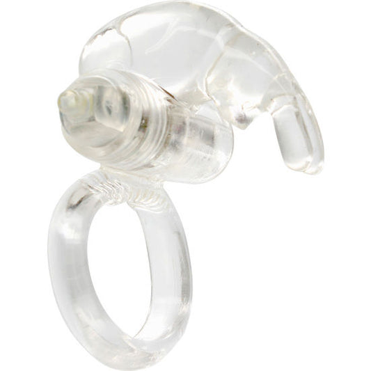 SEVEN CREATIONS - ANELLO VIBRATORE IN SILICONE TRASPARENTE - SEVEN CREATIONS | Lingerie Harness Boutique