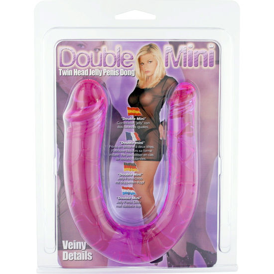 SEVEN CREATIONS - PENE CON DUE TESTE DI GELATINA FLESSIBILI - SEVEN CREATIONS | Lingerie Harness Boutique
