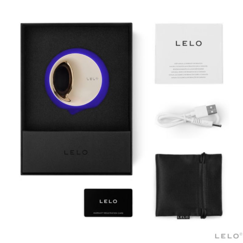 LELO - ORA 3 STIMOLATORE DEL SESSO ORALE BLU NOTTE - LELO | Lingerie Harness Boutique