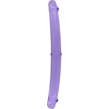 SEVEN CREATIONS - PENE DOPPIO 30 CM VIOLA - SEVEN CREATIONS | Lingerie Harness Boutique