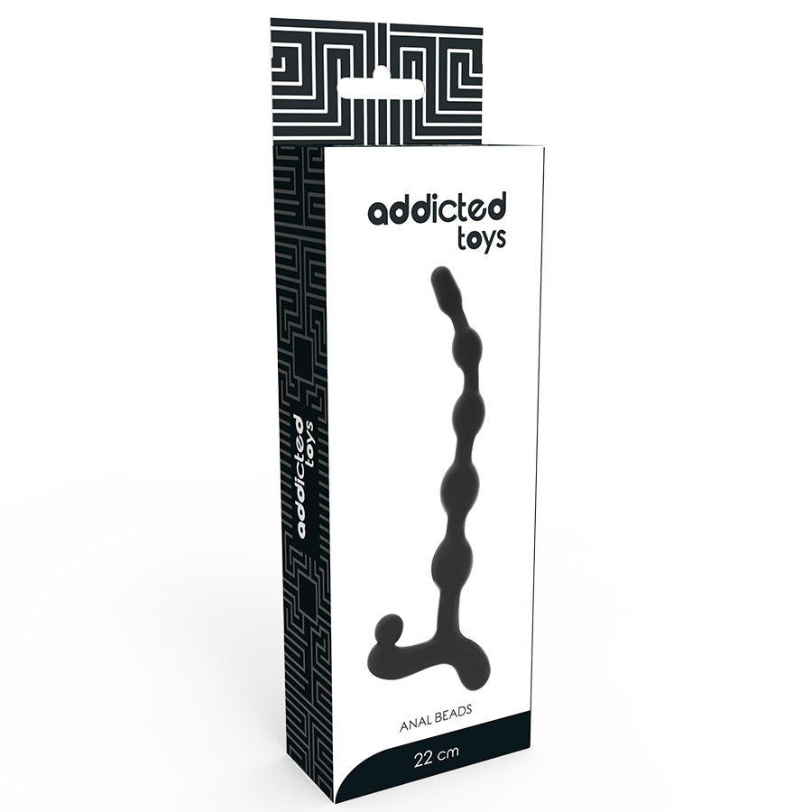 ADDICTED TOYS - SFERE ANAL 22 CM NERO - ADDICTED TOYS | Lingerie Harness Boutique