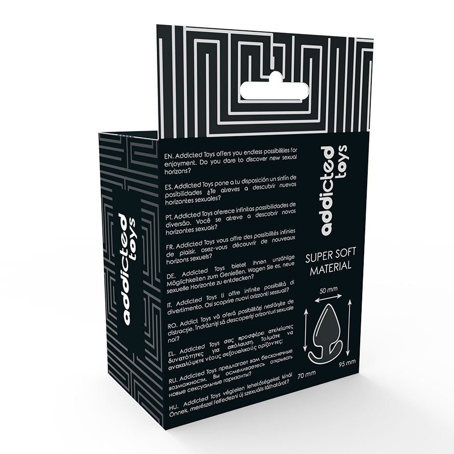 ADDICTED TOYS - SPINA ANALE 9.5 CM - ADDICTED TOYS | Lingerie Harness Boutique