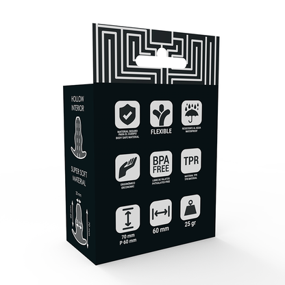 ADDICTED TOYS - DILATATORE ANALE PICCOLO 7 CM - TRASPARENTE - ADDICTED TOYS | Lingerie Harness Boutique