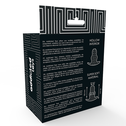 ADDICTED TOYS - DILATATORE ANALE MEDIO 11 CM - TRASPARENTE - ADDICTED TOYS | Lingerie Harness Boutique