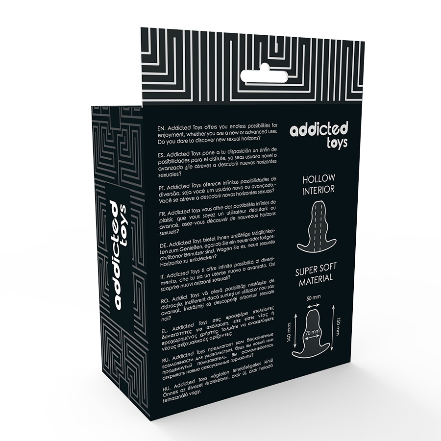 ADDICTED TOYS - DILATATORE ANALE GRANDE 15 CM - TRASPARENTE - ADDICTED TOYS | Lingerie Harness Boutique