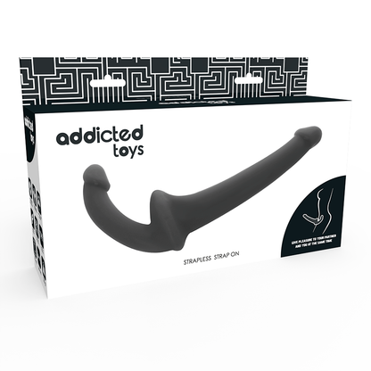 ADDICTED TOYS - DILDO WITH RNA S WITHOUT SUBMISSION BLACK