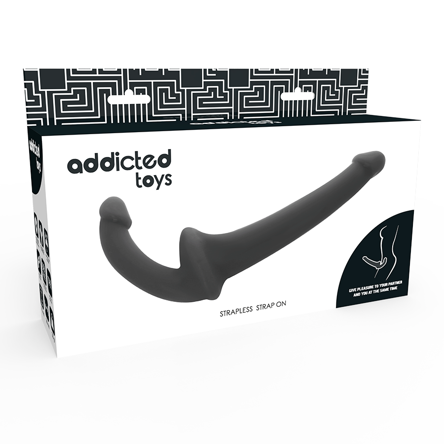 ADDICTED TOYS - DILDO CON RNA S SENZA SOTTOMISSIONE NERO - ADDICTED TOYS | Lingerie Harness Boutique