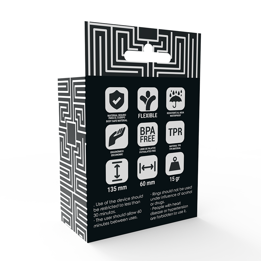 ADDICTED TOYS - SET DI ANELLI PER PENE - FUMO - ADDICTED TOYS | Lingerie Harness Boutique