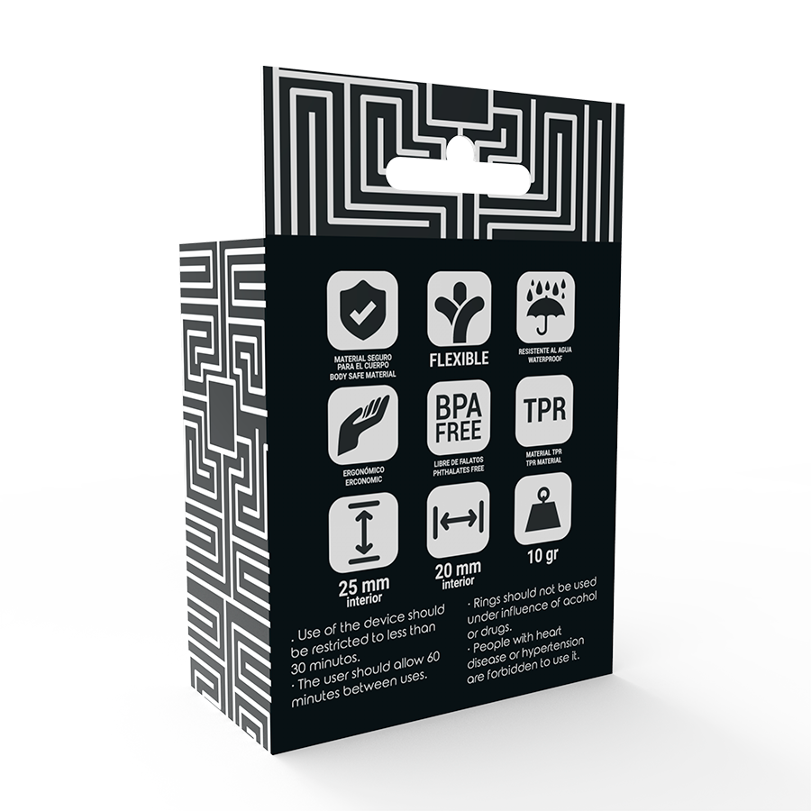 ADDICTED TOYS - SET C-RING NERO - ADDICTED TOYS | Lingerie Harness Boutique