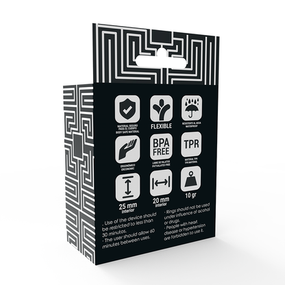 ADDICTED TOYS - SET C-RING NERO - ADDICTED TOYS | Lingerie Harness Boutique